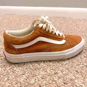 Vans Old Skool Brown Pig Suede Sneakers